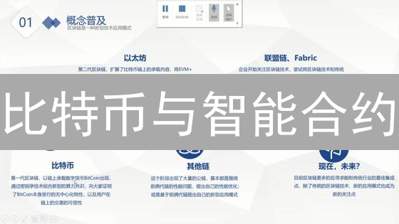 比特币与智能合约：区块链应用价值的双引擎驱动