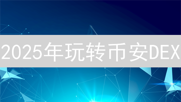 2025年玩转币安DEX：对比中心化交易所，新手也能快速上手！