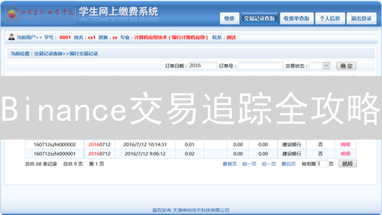 Binance交易追踪全攻略：告别盲操，投资更精准！