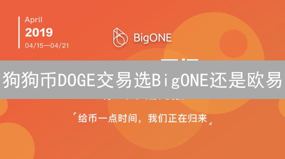 狗狗币DOGE交易选BigONE还是欧易？深度对比，2024省钱攻略！