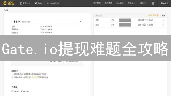 Gate.io提现难题全攻略：避坑指南与高效解决方案