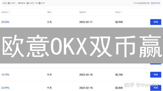 欧意OKX双币赢：2025年收益计算？新手必看指南！
